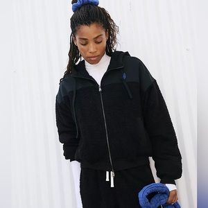 NEW Free People Cuddle Up Zip-Up Hoodie Jacket